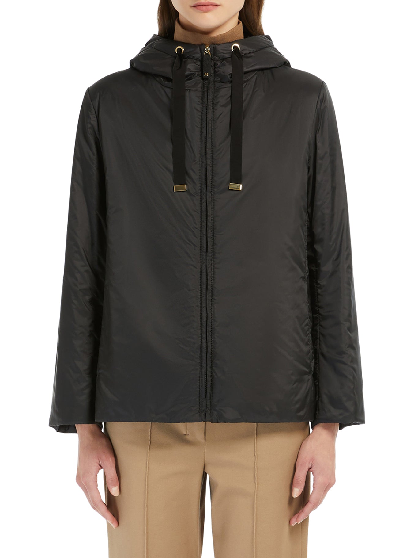 Max Mara The Cube Green Jacket - Women's Black Wool Blend Coat for Fall & Winter | Office Wear & Casual Outfits