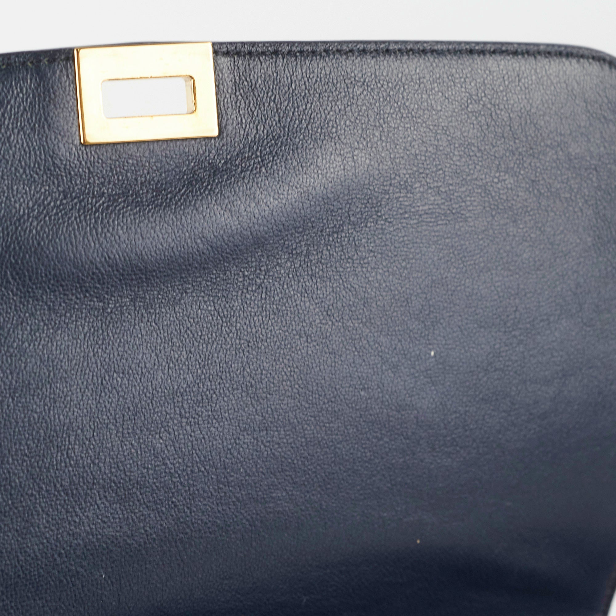 Celine Small Trapeze Handbag in Blue & Black - Stylish Crossbody Bag for Women | Perfect for Work, Travel & Evening Events