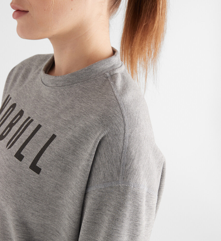 NOBULL Women's Crew Sweatshirt - Comfortable Workout & Lounge Sweater for Gym, Running & Casual Wear