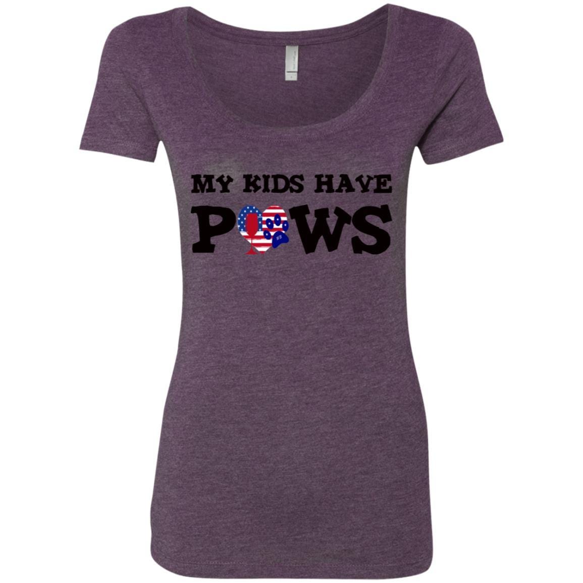 WineyBitches.Co Women's Tri-Blend Scoop Neck T-Shirt - Soft & Comfortable Casual Tee for Everyday Wear, Lounge, and Outings