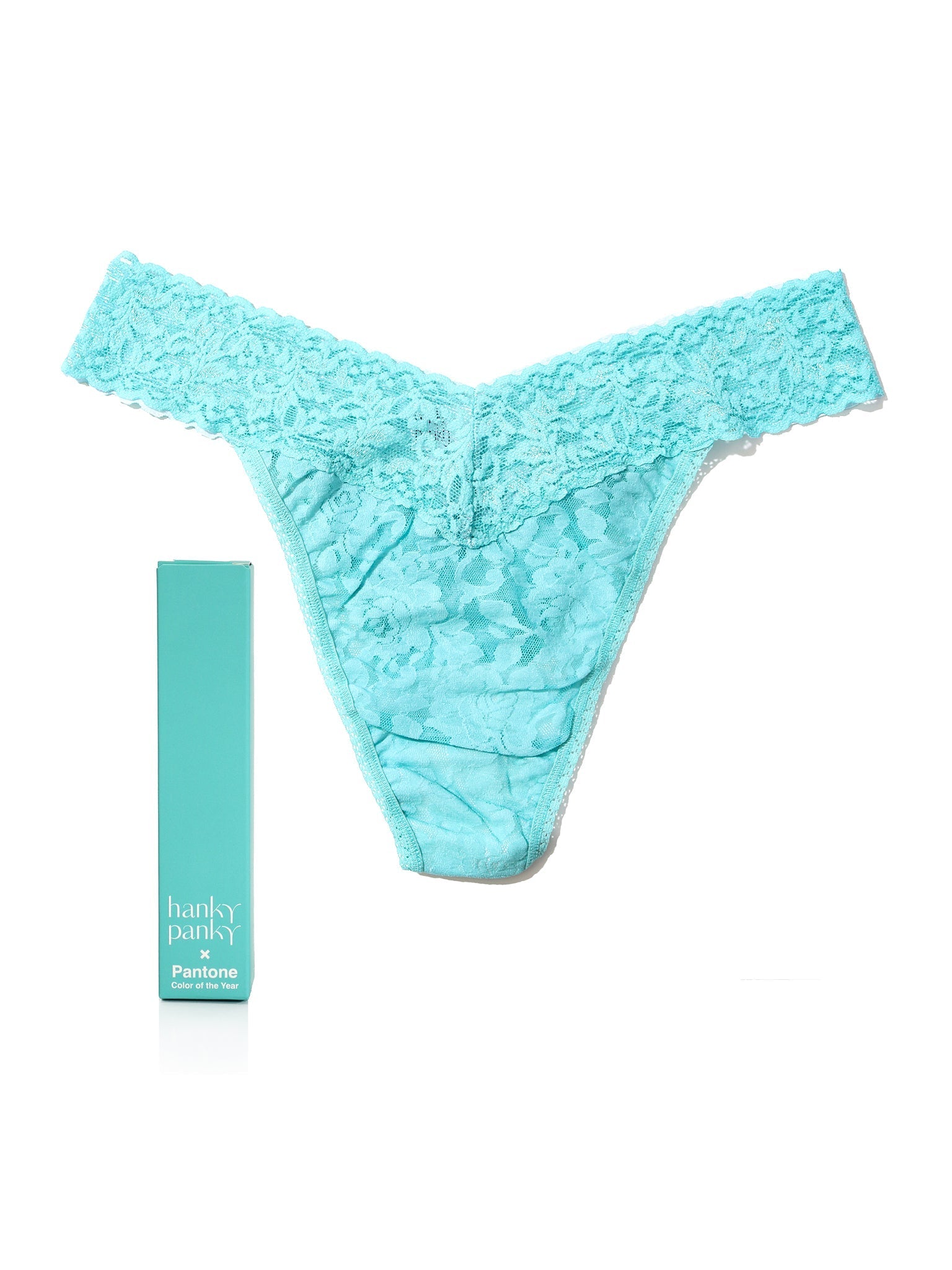 Signature Lace Original Rise Thong - Comfortable Women's Underwear for Everyday Wear | Perfect for Work, Date Night & Special Occasions