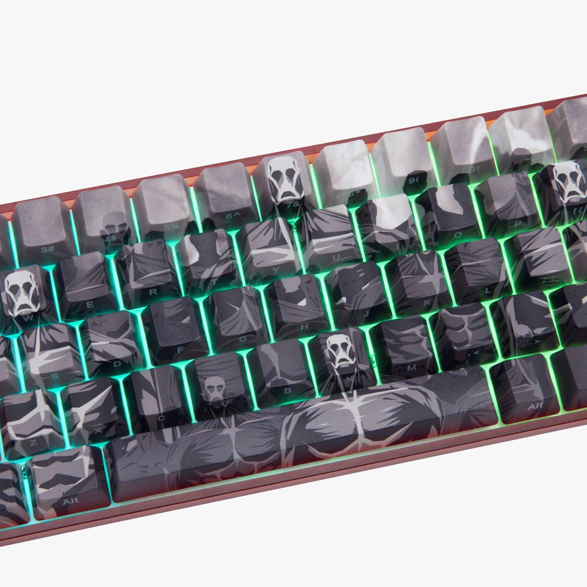 AOT2 x HG Basecamp 65HE Mechanical Keyboard - Titan Meetup Edition | Compact 65% Layout for Gaming & Typing | Perfect for Esports, Office Work & Home Use