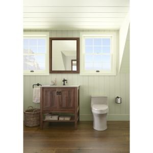 Kohler K-72576-BV Artifacts Toilet Paper Holder, Brushed Bronze Finish - Elegant Bathroom Tissue Dispenser for Modern and Traditional Home Decor