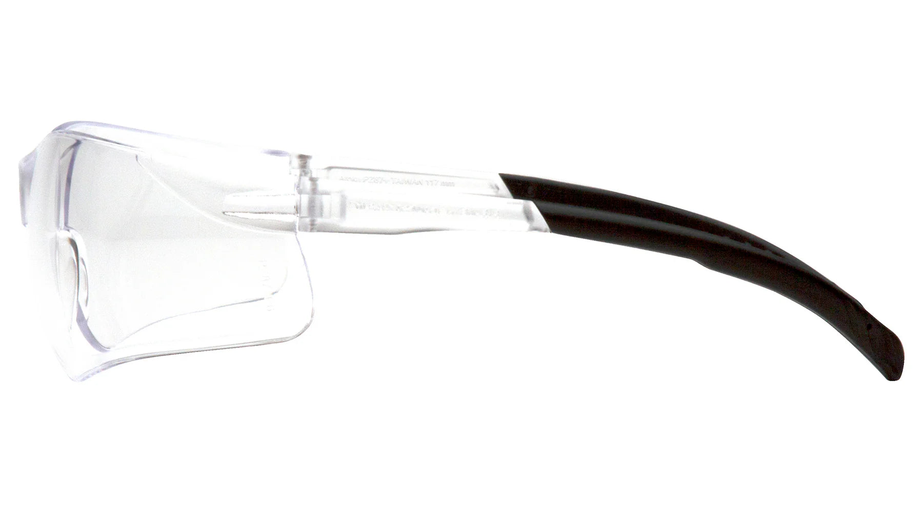 Pyramex S9110ST Atoka Safety Glasses - Black Frame, Clear Anti-Fog Lens (12-Pack) | ANSI Z87.1 Certified for Construction, Woodworking & Lab Work