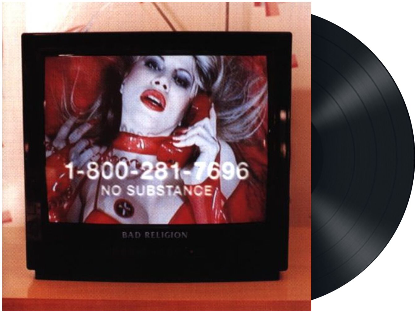 Bad Religion - No Substance Vinyl Record | Punk Rock Music Album for Collectors & Fans | Perfect for Home Listening & Gifts