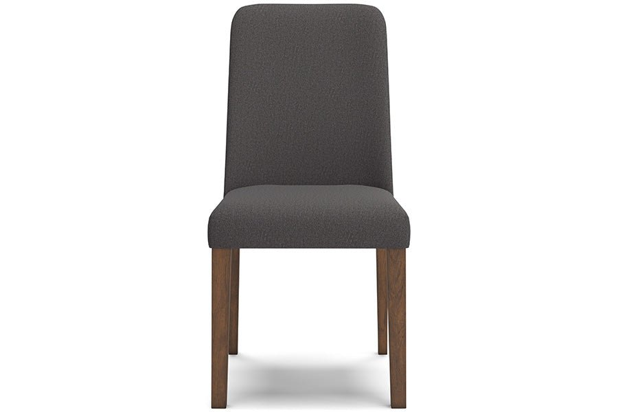 Premium Lynn Charcoal Dining Chairs Set of 2 - Modern Kitchen & Dining Room Furniture for Home & Restaurant Use