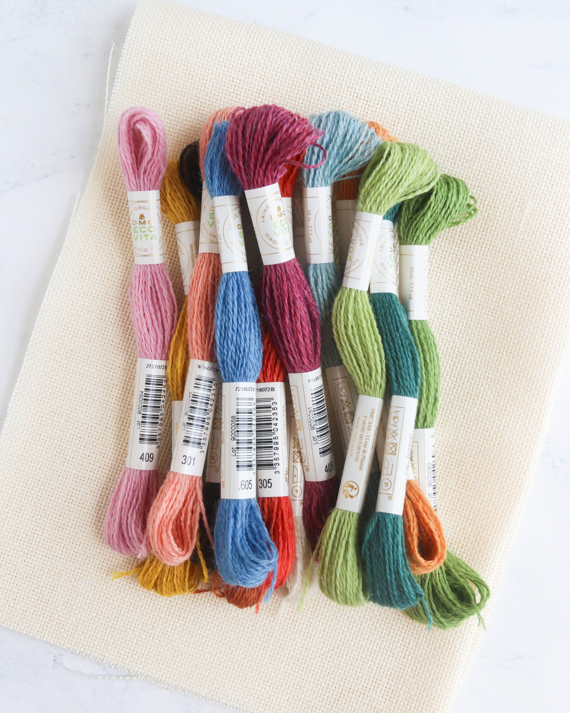 Exclusive Satsuma Street Pot Shop Fabric & Thread Pack Set - Premium DIY Sewing Supplies for Quilting, Embroidery, and Craft Projects