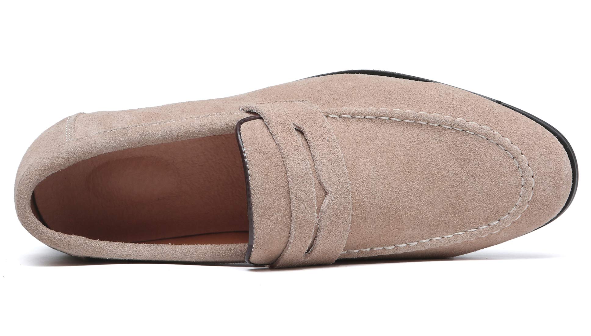 Men's Classic Comfortable Driving Moccasins - Penny Slip-On Loafers & Casual Boat Shoes | Perfect for Driving, Travel & Everyday Wear