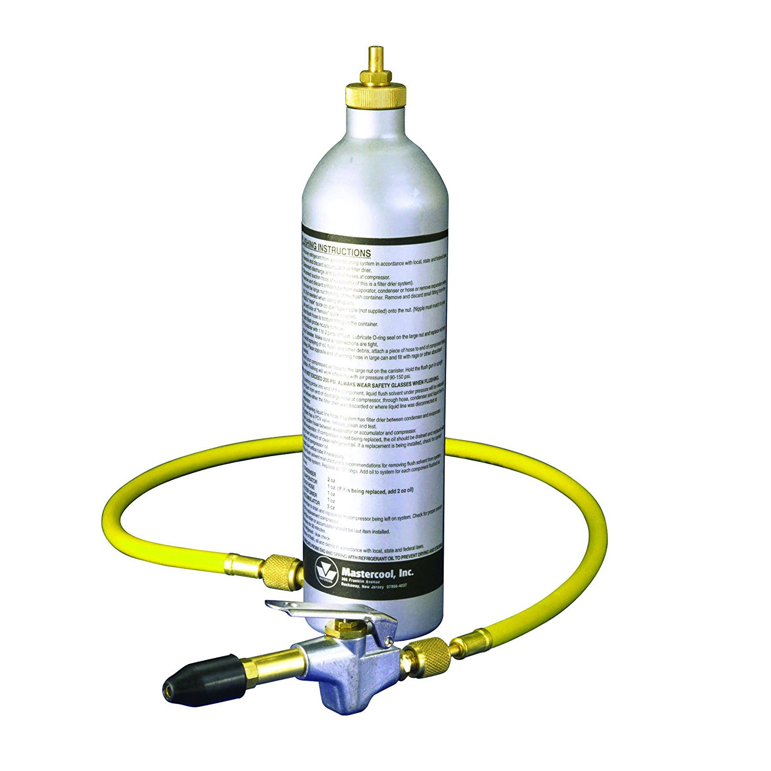 MasterCool 91046A Professional AC System Flush Kit for Car & Truck Air Conditioning Maintenance - Perfect for Auto Repair Shops & DIY Mechanics
