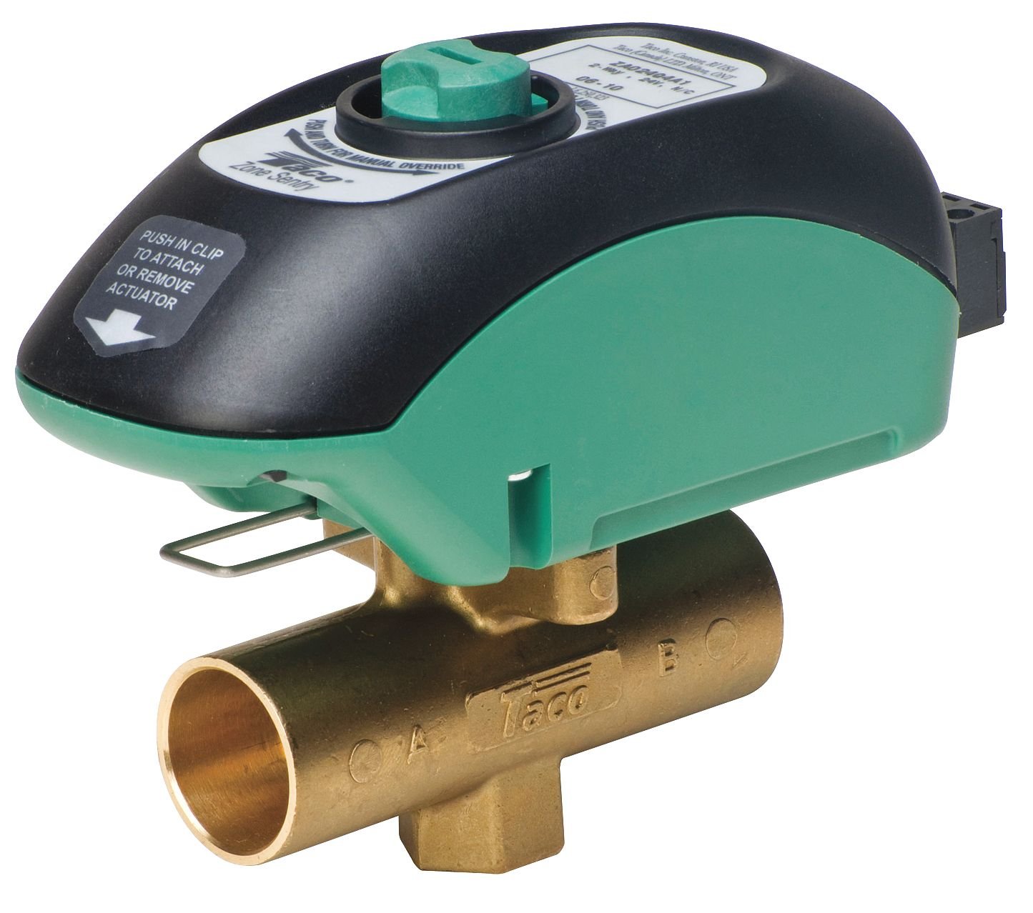 2-Way Normally Open (NO) Zone Valve - 1 Inch NPT Thread - Perfect for Hydronic Heating Systems & HVAC Applications