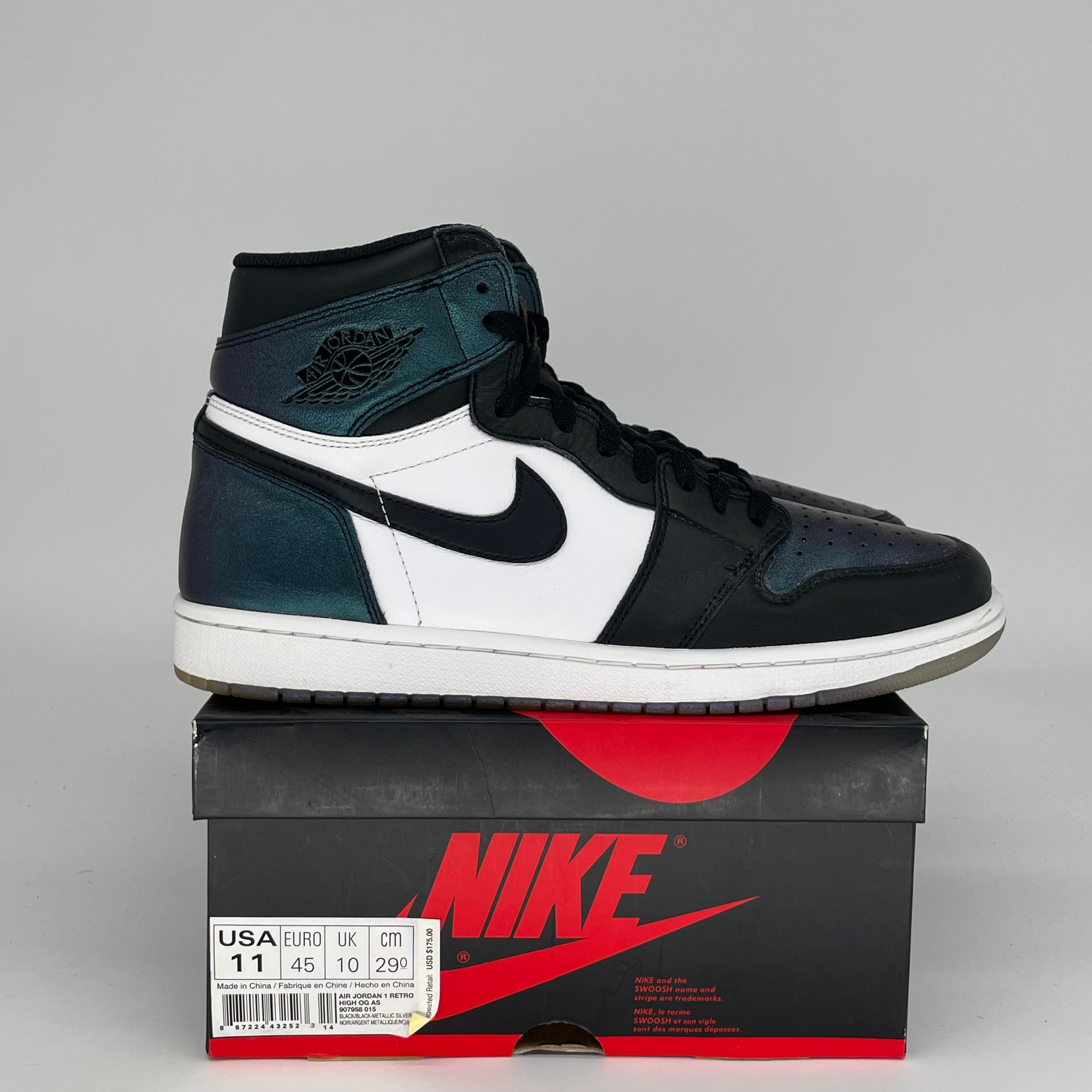 Air Jordan 1 All Star Basketball Shoes - Men's Size 11 (907958-015) - Retro High Tops for Sneaker Collectors & Streetwear Fashion