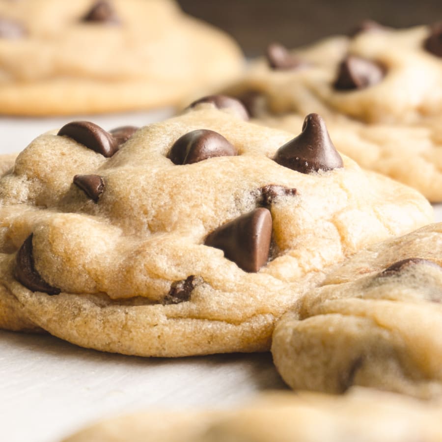 Valentine's Day Chewy Chocolate Chip Cookies - Homemade Gourmet Cookies for Gifts, Parties & Romantic Celebrations - Perfect for Valentine's Day, Anniversaries & Date Nights