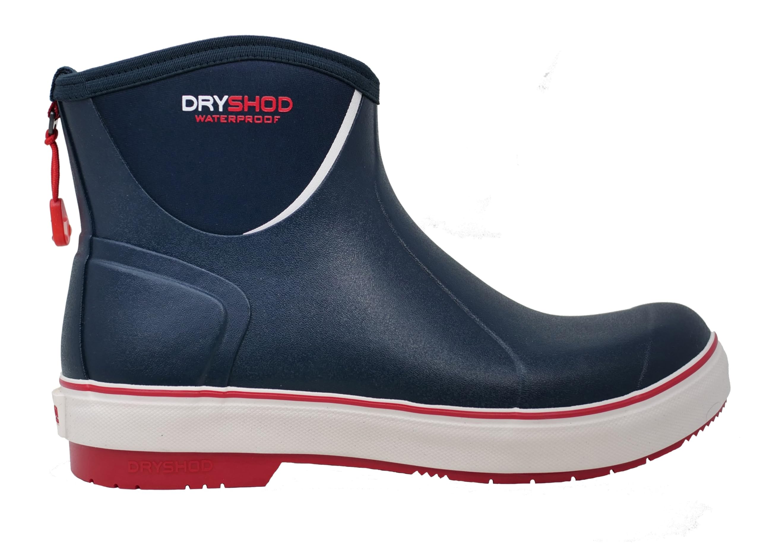 Dryshod Men's Slipnot Deck Boot - Waterproof Rubber Work Boots for Fishing, Boating & Outdoor Activities - Non-Slip Safety Shoes for Wet Conditions