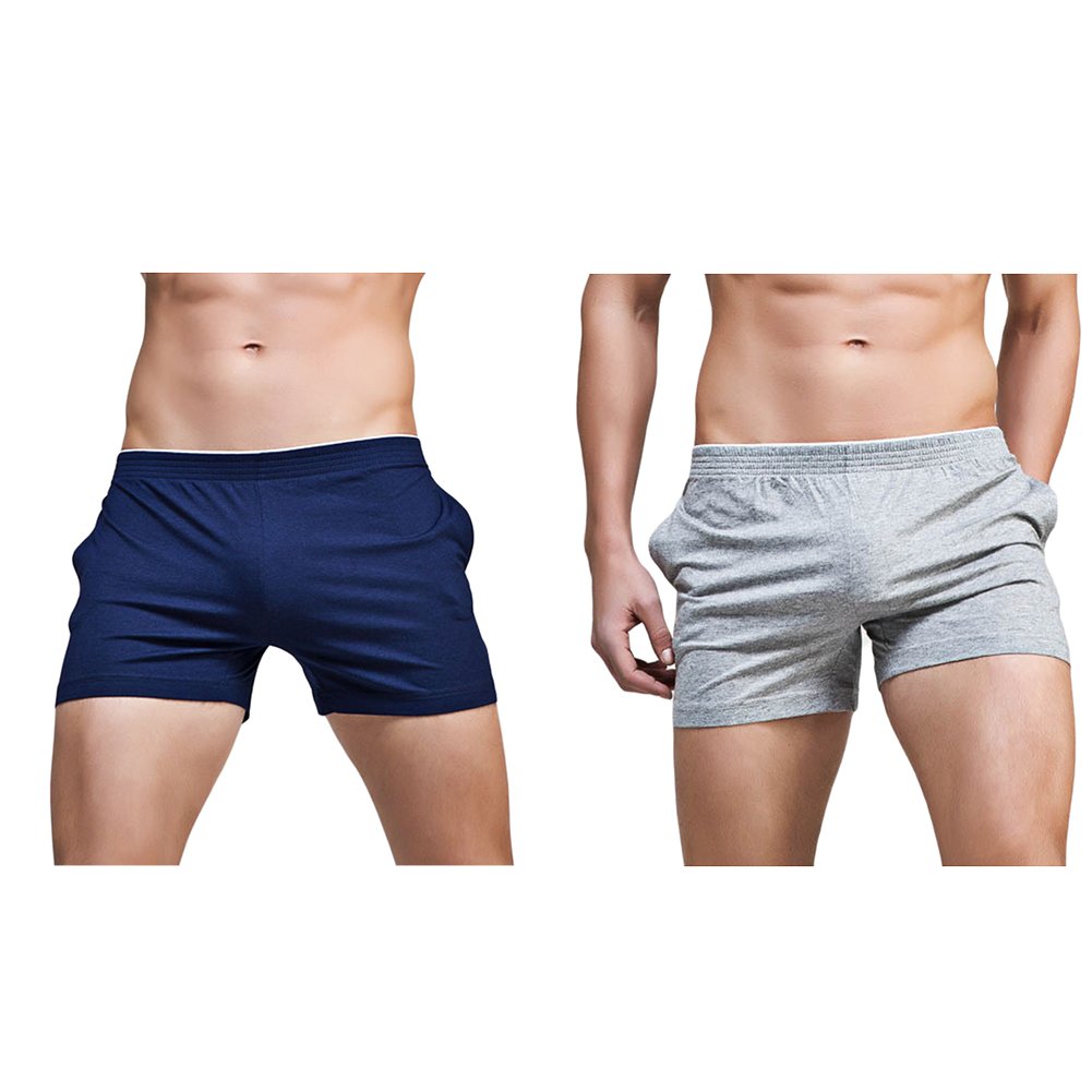 Sandbank Men's Quick-Dry Active Shorts - Lightweight Running, Gym Workout & Lounge Sleep Bottoms - Perfect for Jogging, Training & Relaxing at Home