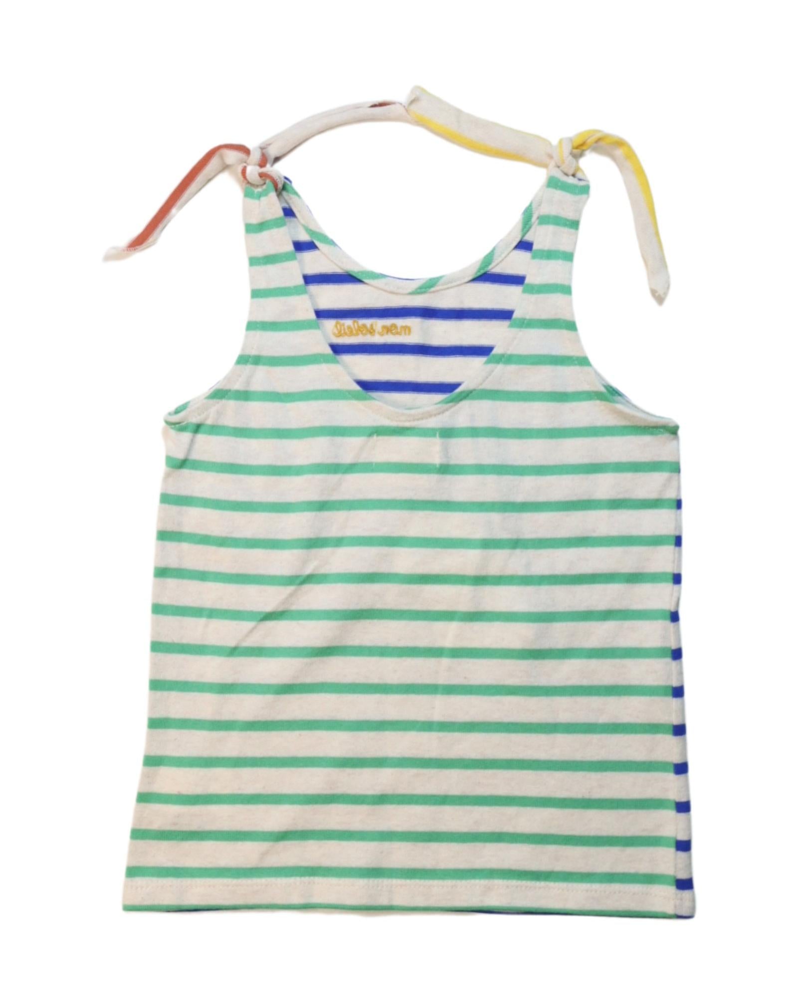 Arsène et les Pipelettes Sleeveless Top for Girls Size 6T - Cute Summer Tank Top for Playdates & Outdoor Activities