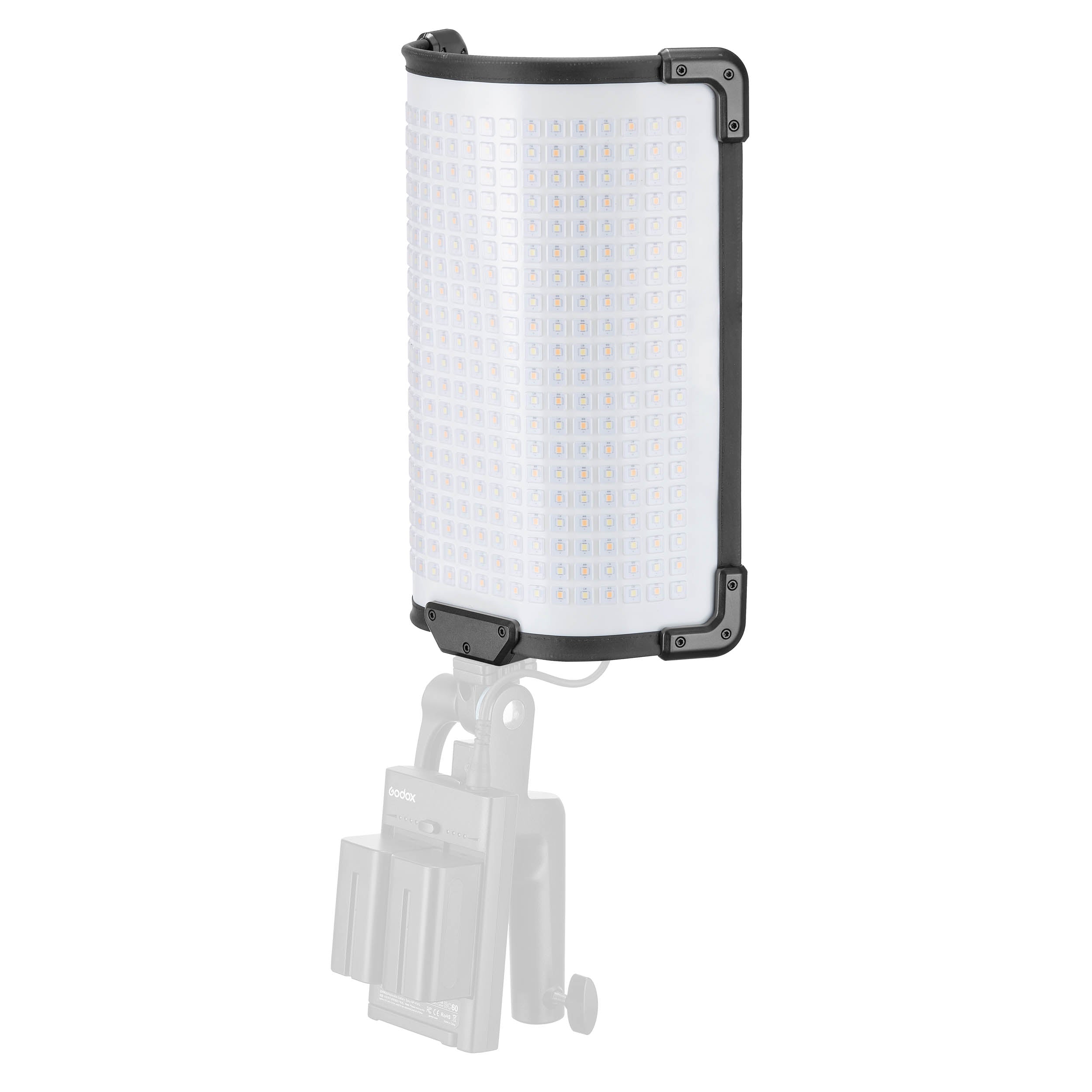 FH50Bi 1x1ft Flexible LED Light Panel - Bi-Color 3200K-5600K Adjustable Studio Lighting for Photography, Videography & YouTube Videos