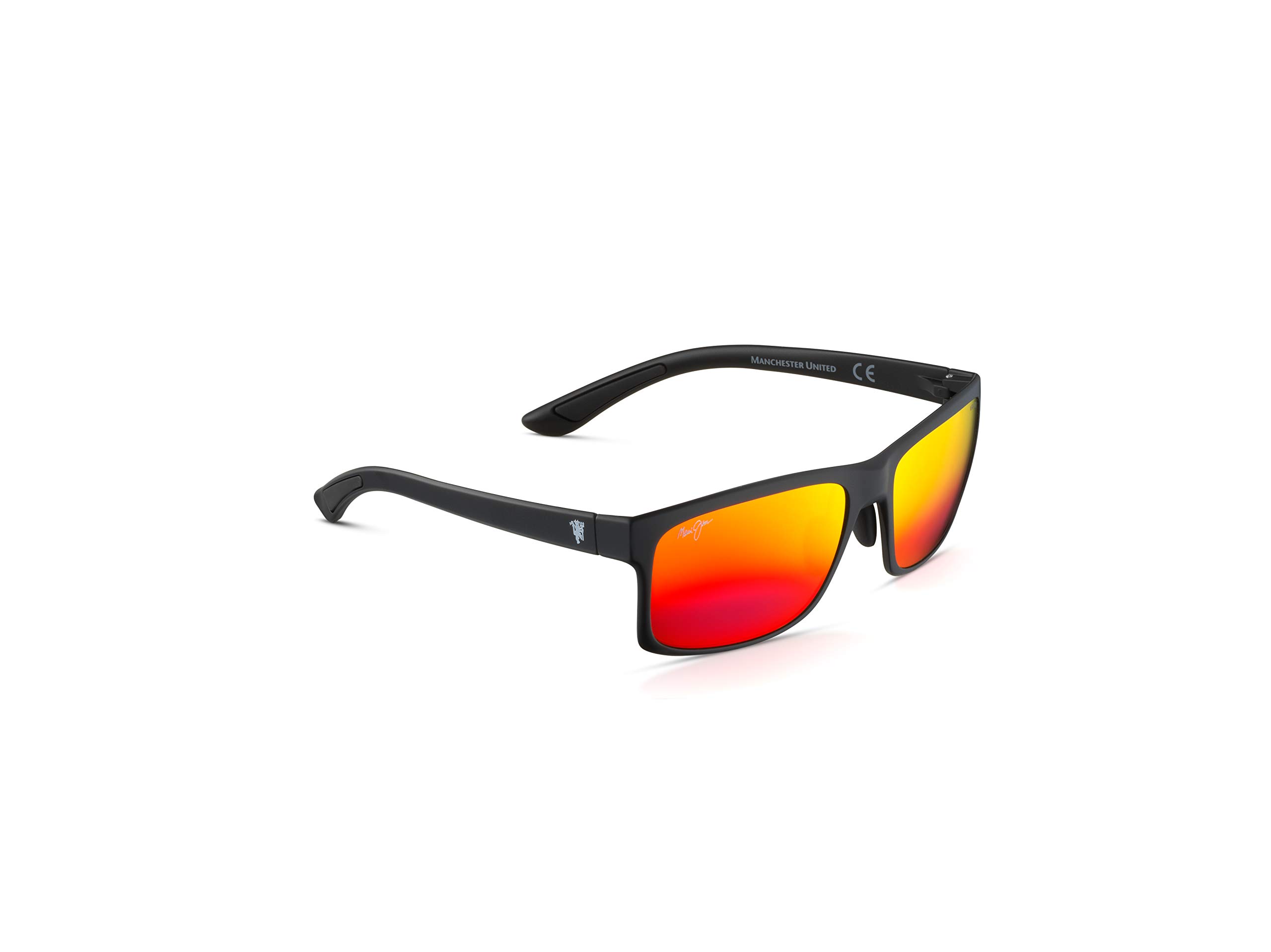Maui Jim Pokowai Arch Polarized Sunglasses for Men & Women - UV Protection, Anti-Glare Rectangular Shades for Driving, Beach & Outdoor Activities