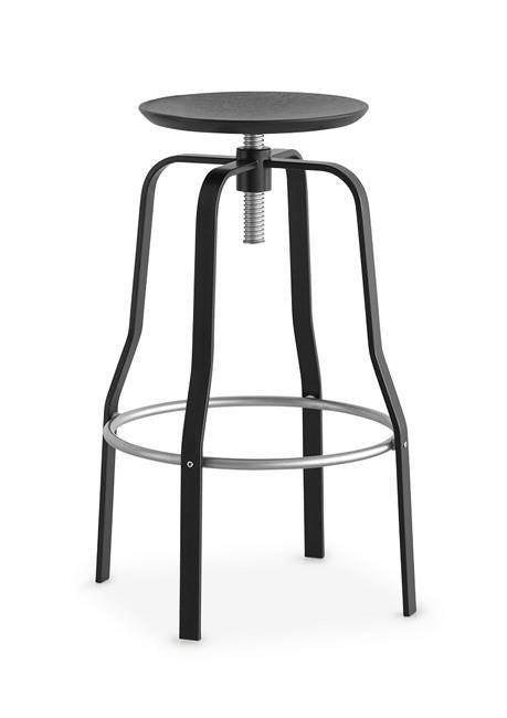 Giro S106 Modern Bar Stool by Lapalma - Adjustable Height Swivel Stool for Kitchen Island, Breakfast Bar & Home Office