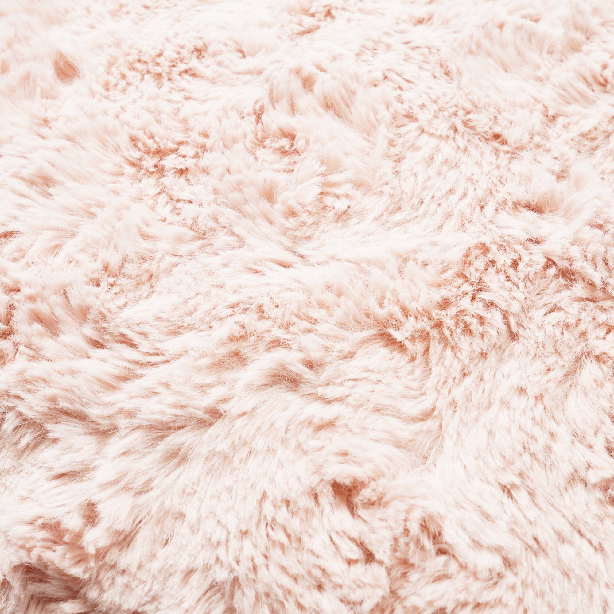Soft Faux Fur Cushion Cover 18x18 Inches - Pink Plush Pillow Case for Sofa, Bed, Chair - Cozy Home Decor & Gift Idea