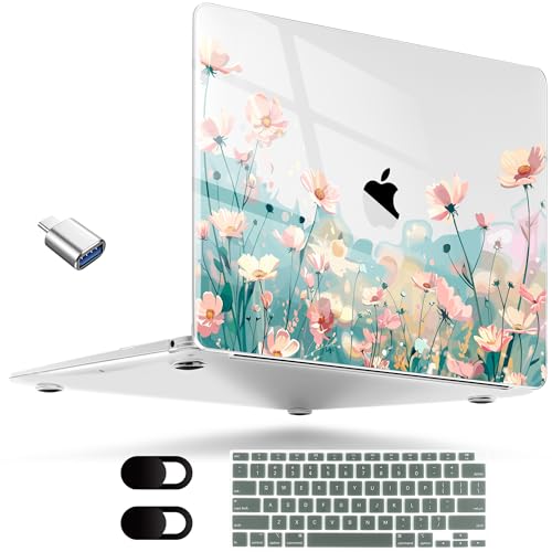 Watercolor Splashes Floral