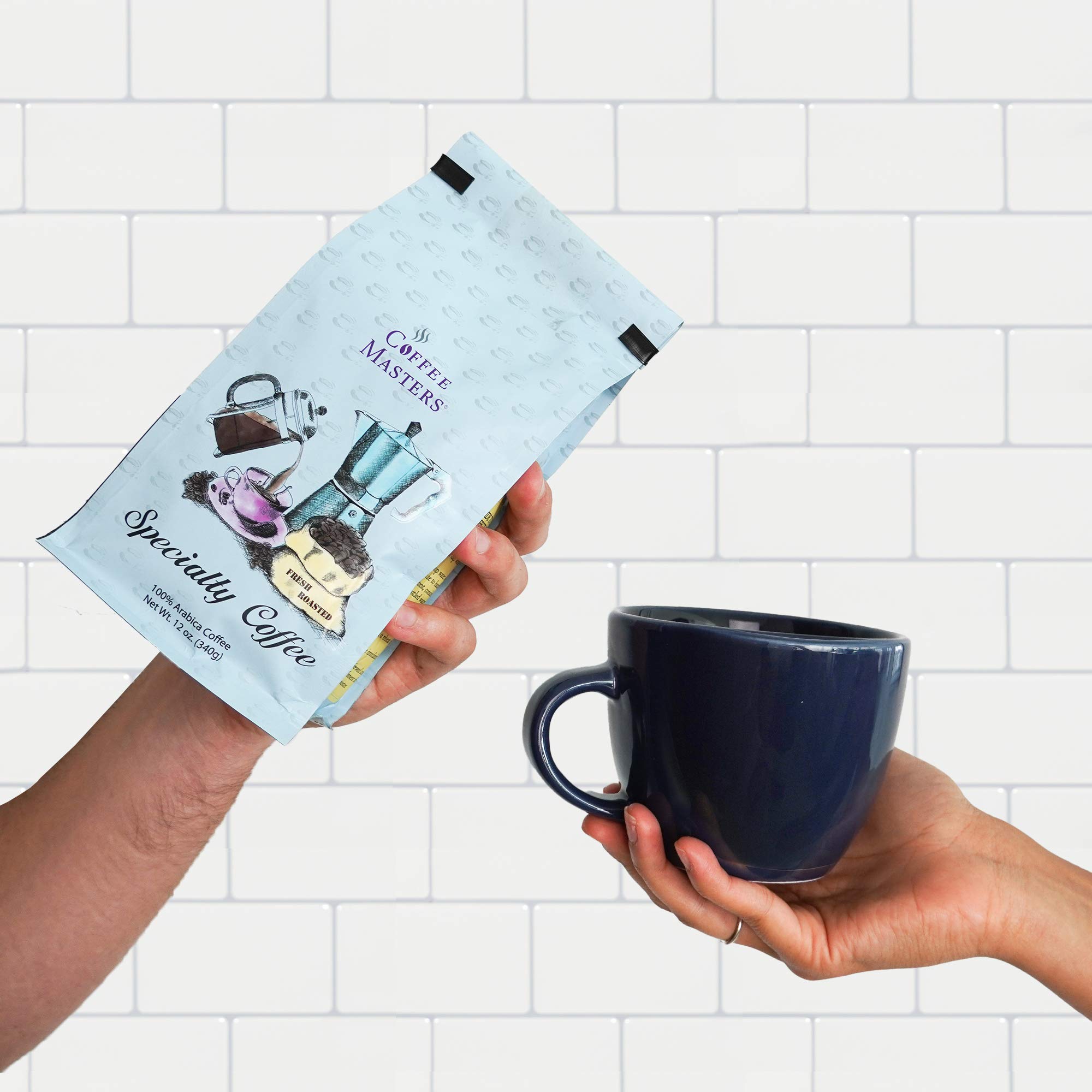 Premium Chocolate Raspberry Flavored Ground Coffee - 12-Ounce Bags (Pack of 4) | Rich Aroma & Smooth Taste | Perfect for Morning Brew, Office Break & After-Dinner Dessert Pairing