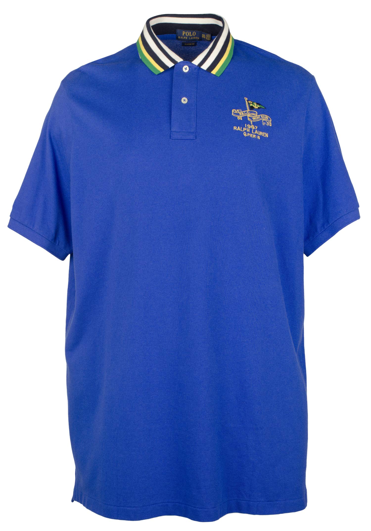 Premium Men's Yacht Club Polo Shirt - Breathable Cotton, Classic Fit - Perfect for Sailing, Golf & Casual Wear