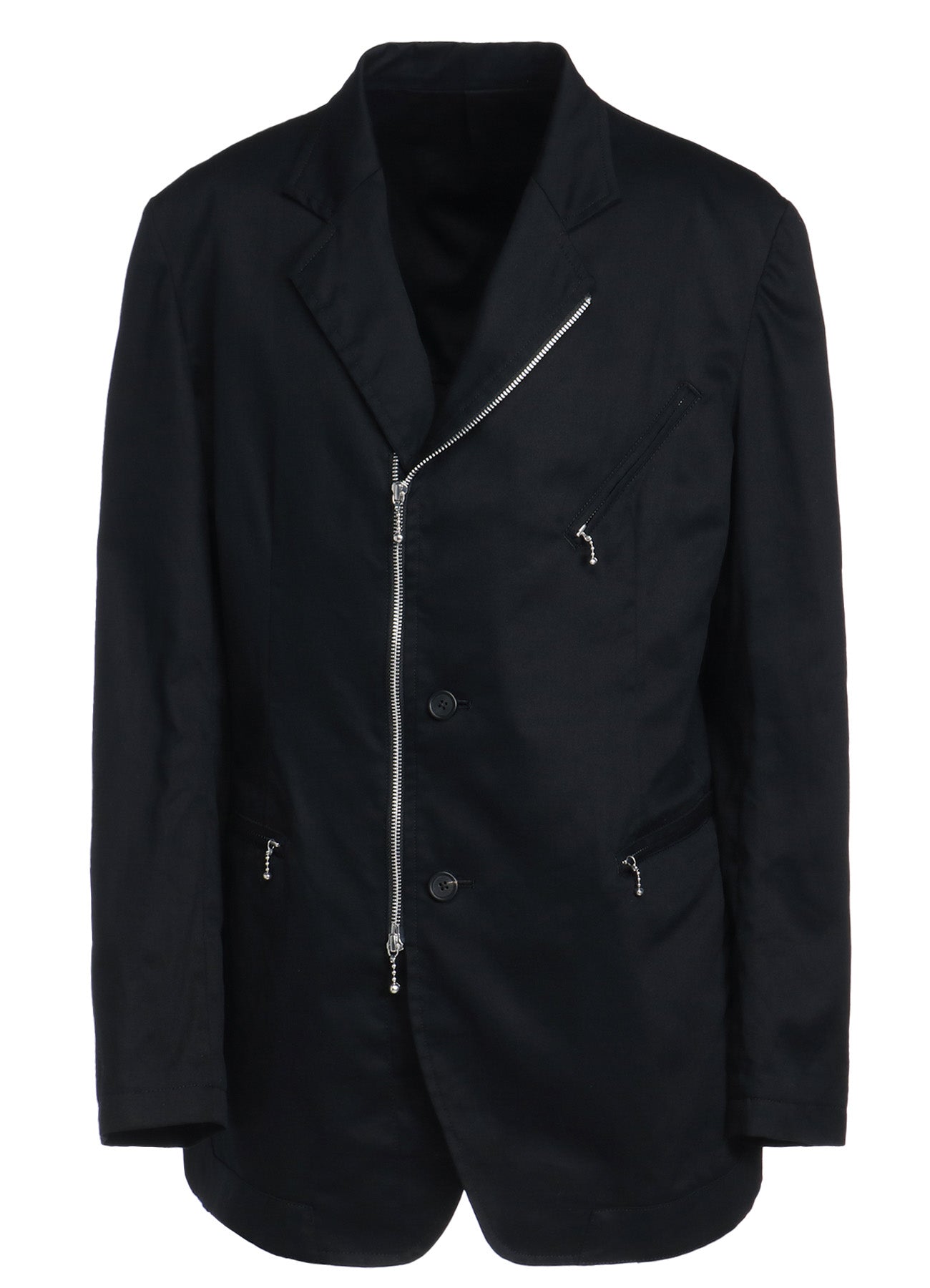 Stylish Cotton Twill Biker Jacket with Zipper - Perfect for Motorcycle Rides & Casual Outfits | Men's & Women's Fashion Outerwear