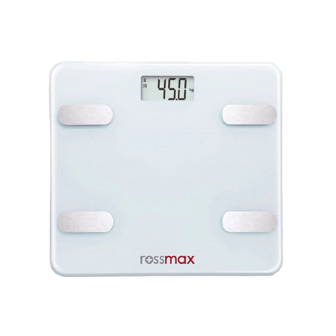Rossmax WF262 Bluetooth Smart BMI Body Fat Scale - Digital Weight Scale with Body Composition Analyzer, Syncs to Fitness App for Health Tracking - Perfect for Home Gym, Weight Loss & Wellness Monitoring