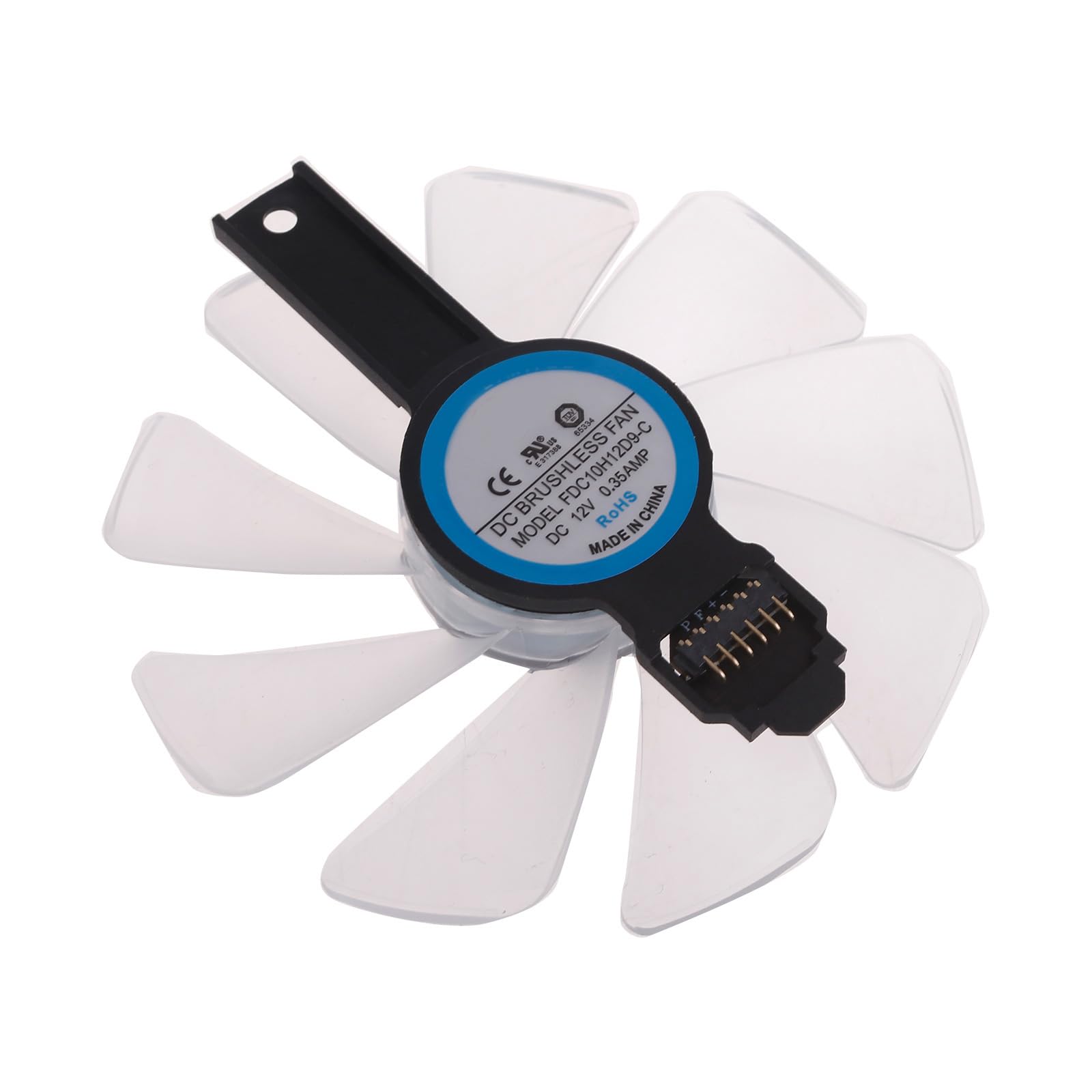 Radeon RX5700XT 8GB NITRO+ Special Edition GDDR6 Graphics Card Cooling Fan Replacement - High Performance PC Cooling Accessory for Gaming & Video Editing