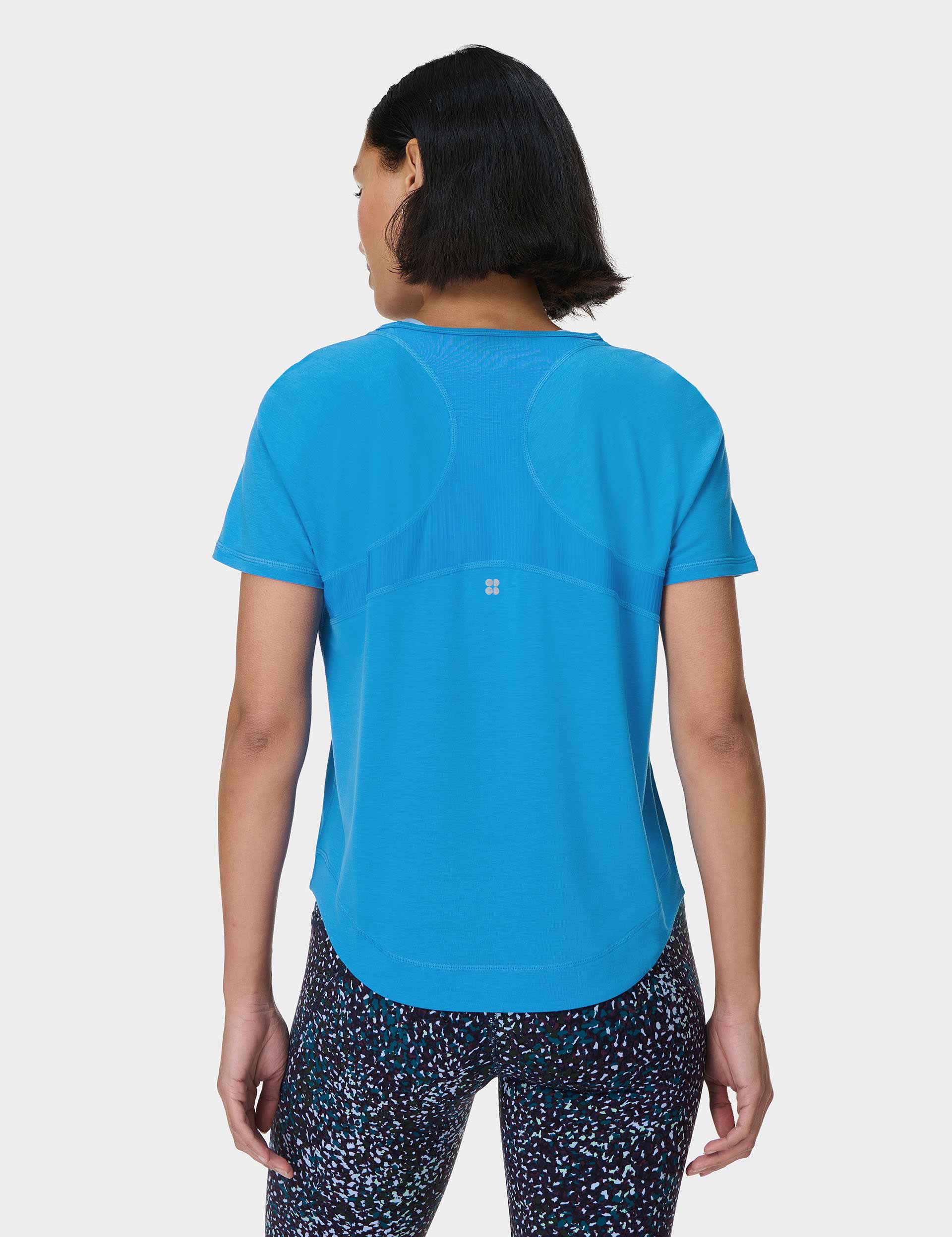 Breathe Easy Running T-Shirt for Men & Women - Moisture Wicking Performance Shirt in Tidal Blue - Perfect for Jogging, Gym Workouts & Outdoor Activities