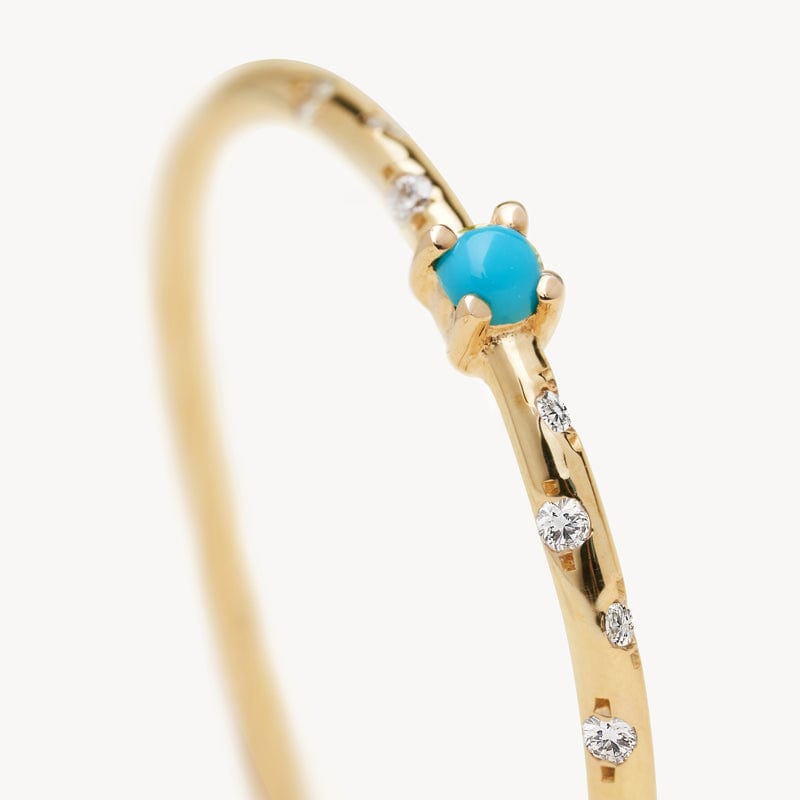 Dainty Starry Birthstone Ring - Elegant Zodiac Jewelry for Women, Personalized Gift for Her - Perfect for Birthdays, Anniversaries & Special Occasions