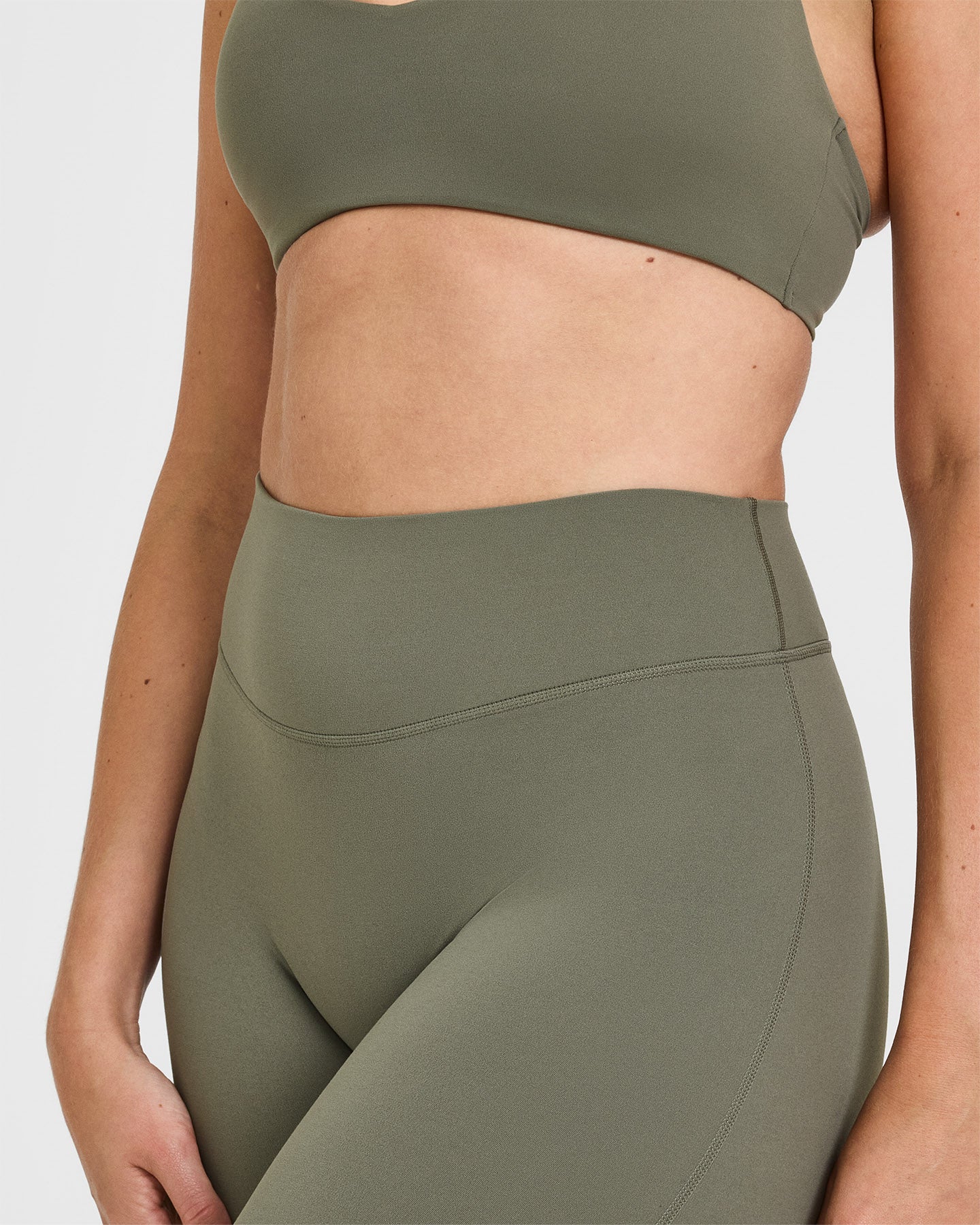 SoftMotion™ Flared Yoga Pants for Women - Stretchy High-Waisted Leggings in Alpine Green | Perfect for Yoga, Pilates & Lounge Wear