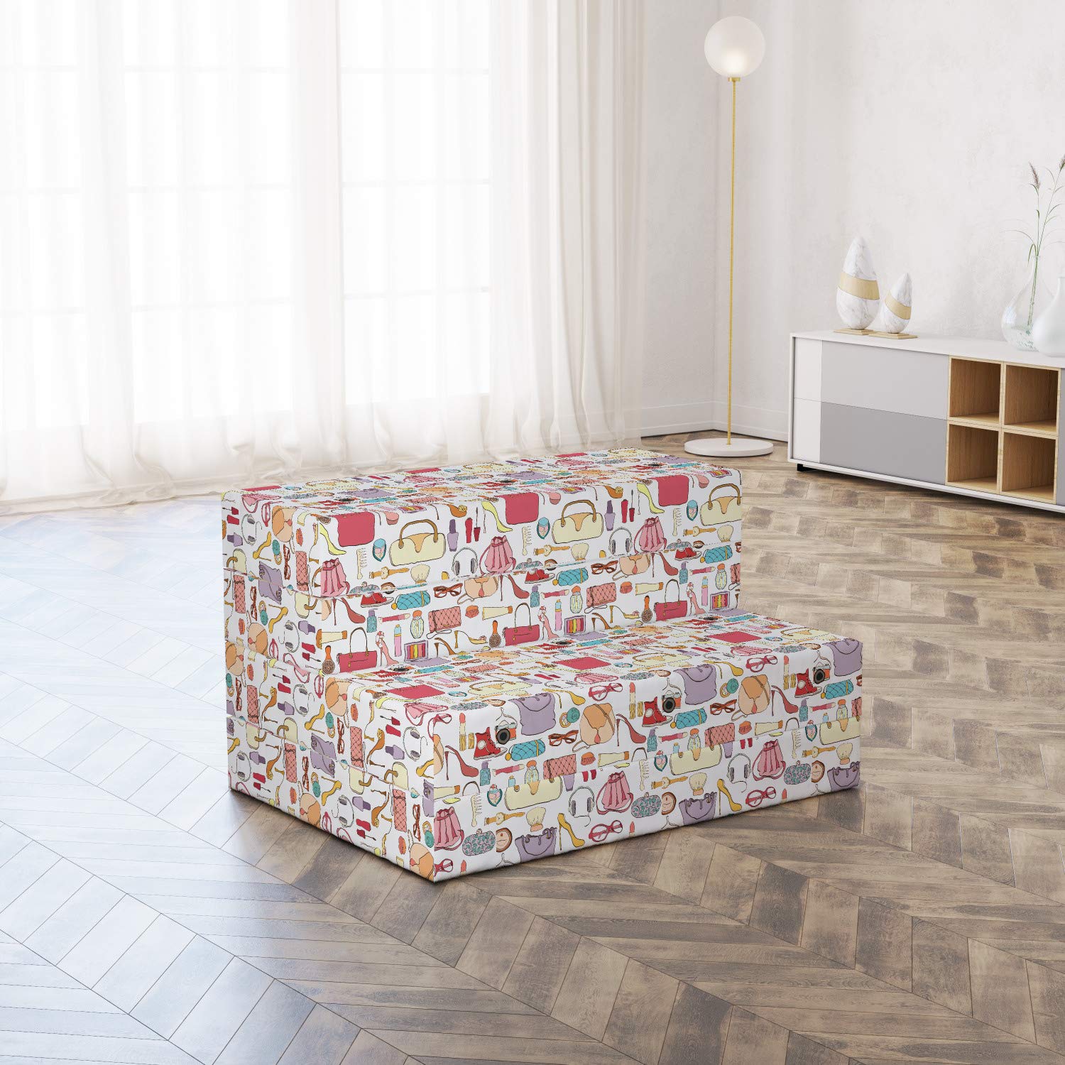 Ambesonne Fashion Foldable Mattress for Women - 74.8