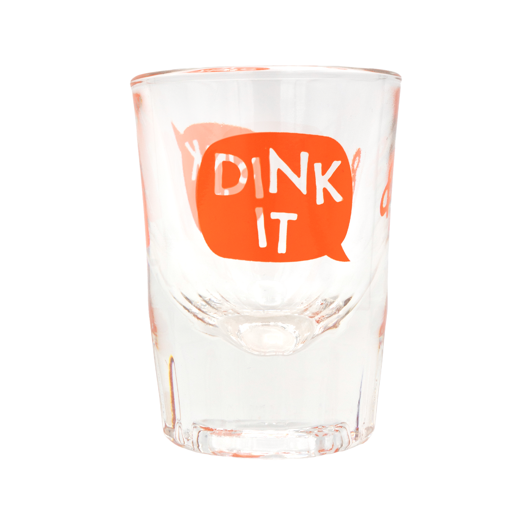 Dink It & Sink It Shot Glass - Fun Party Drinking Game Accessory for Bachelor Parties, Girls Night Out & Bar Games