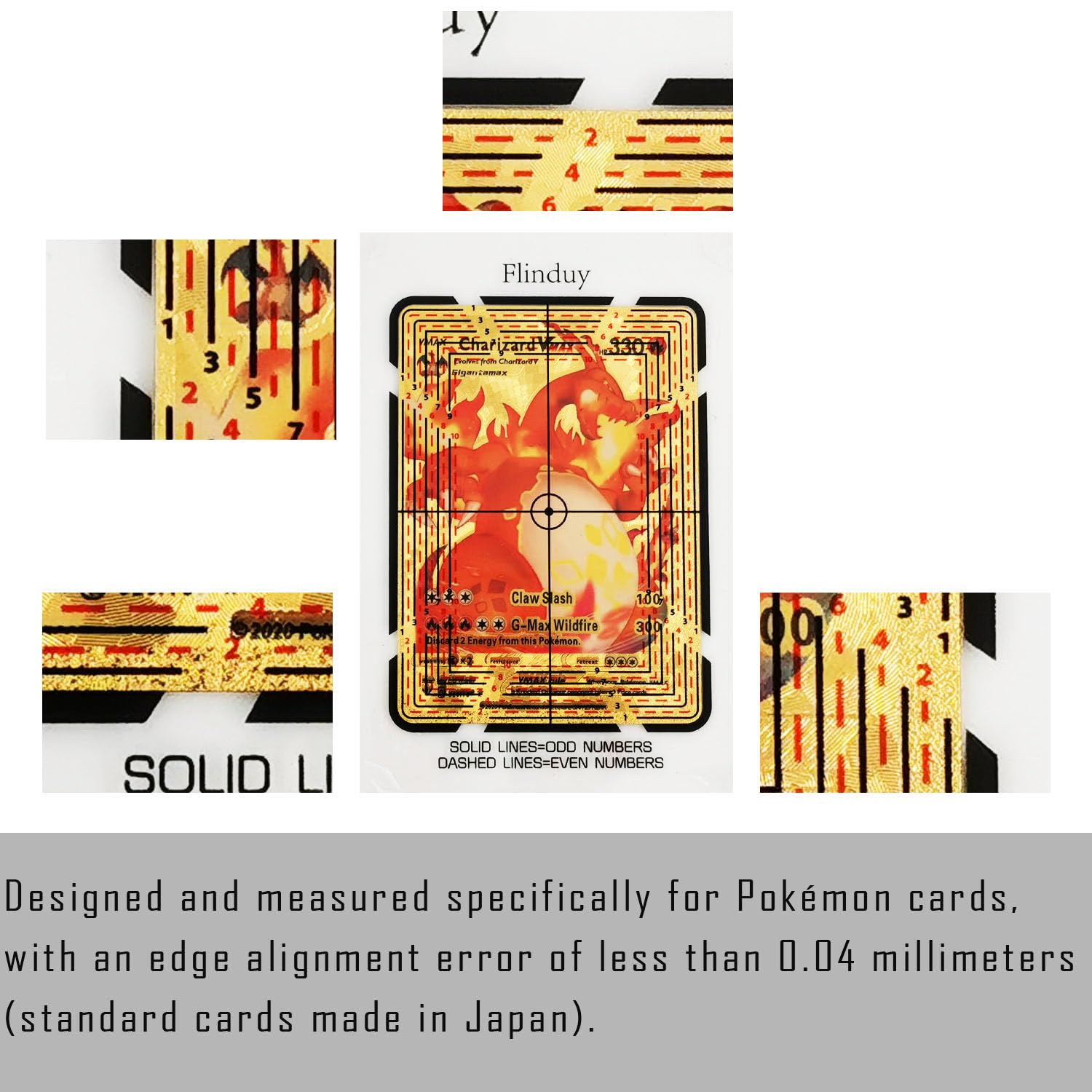 Pokemon Card Grading Tool Kit - Professional Centering Tool for TCG Collectors | Perfect for Grading, Sorting & Protecting Rare Pokemon Cards