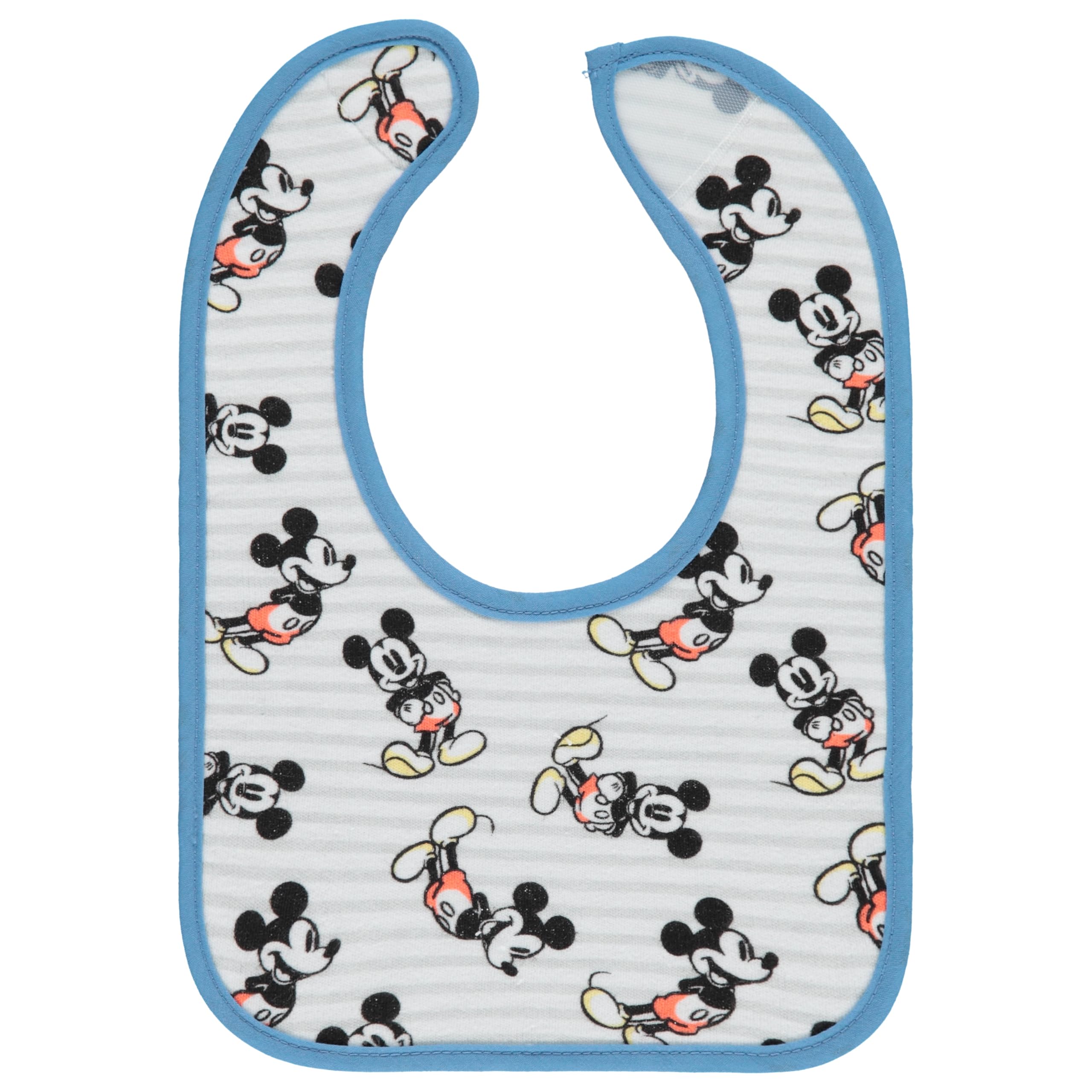 Disney 7-Pack Baby Bibs with Character Prints - Soft Lightweight Cloth Drool Bibs for Infants & Toddlers - Perfect for Feeding, Teething, and Drooling Protection - Ideal for Daycare, Mealtime, and On-the-Go Use