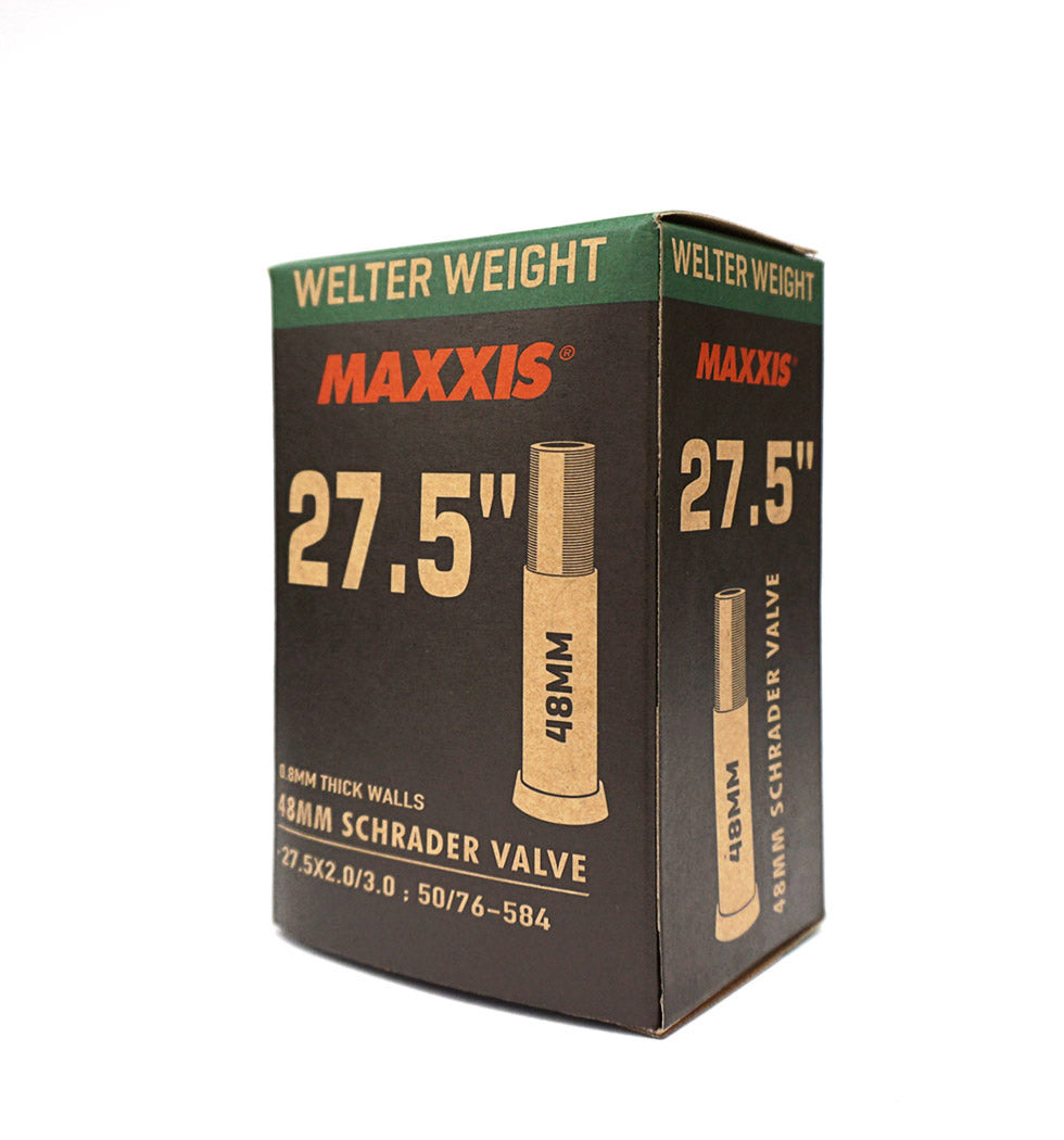 Maxxis 27.5 Welterweight Bike Tubes - Premium Bicycle Inner Tubes for Mountain & Road Bikes - Perfect for Commuting, Trail Riding & Outdoor Adventures