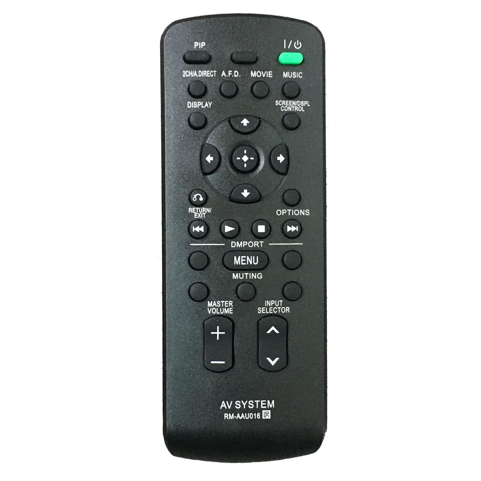 Replacement Remote Control RM-AAU016 for Sony STR-DA5300ES/DA2400ES/DA3300ES/DA3400ES AV Receiver | Multi-Channel Stereo System Accessory | Perfect for Home Theater & Audio Setup