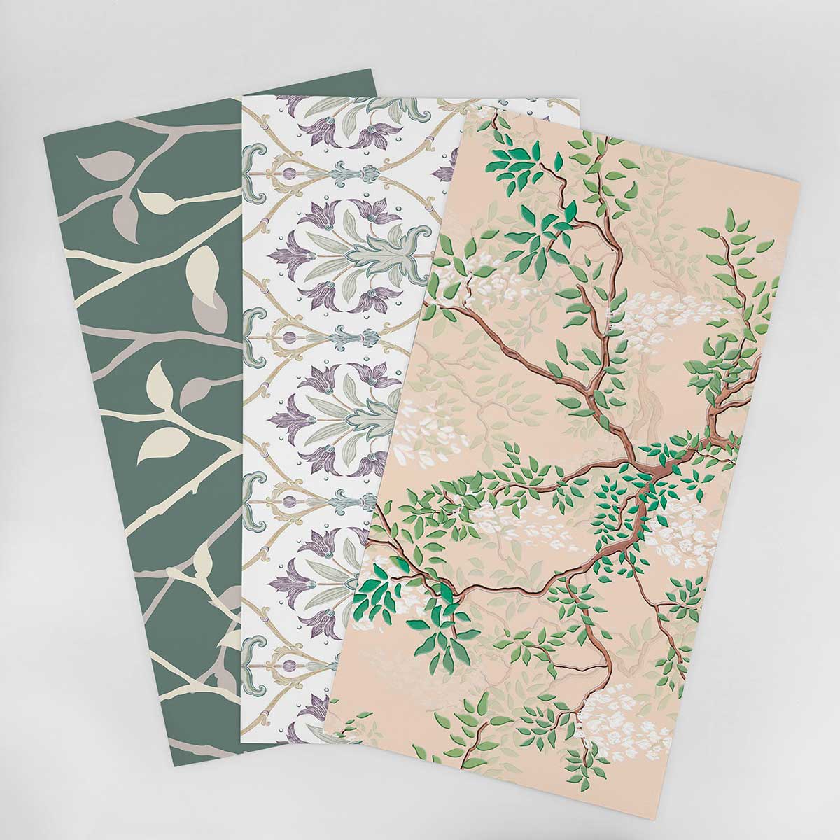 Green Wallpaper Sample for Bedroom - Nature-Inspired Peel & Stick Wallpaper - Perfect for Nursery, Living Room & Home Decor