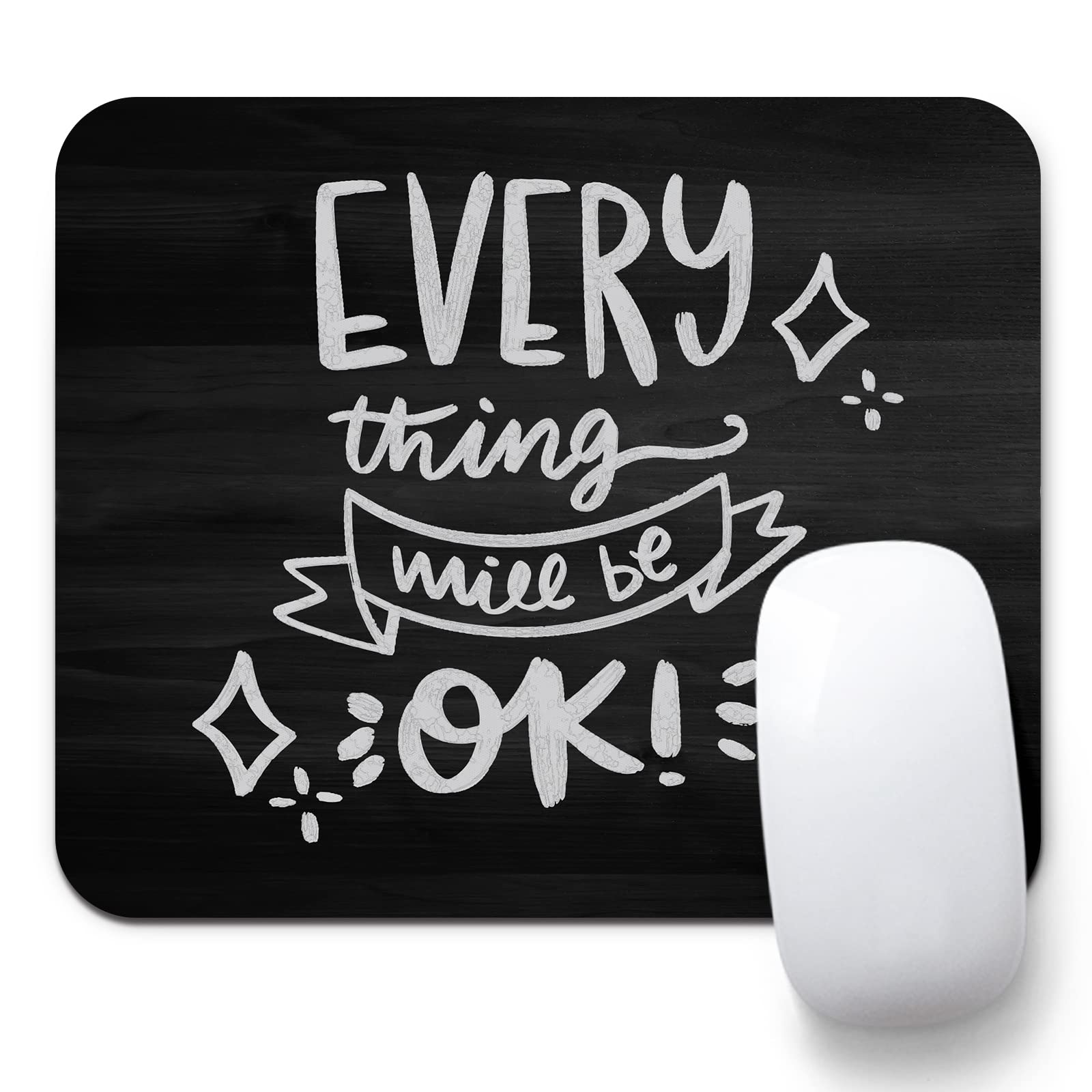 Premium Vintage Wooden Square Mouse Pad - Non-Slip Rubber Base, Washable Lycra Cover, Thick Cushioned Design for Office & Gaming Computers - Perfect for Workstations, Home Offices, and Ergonomic Workspaces