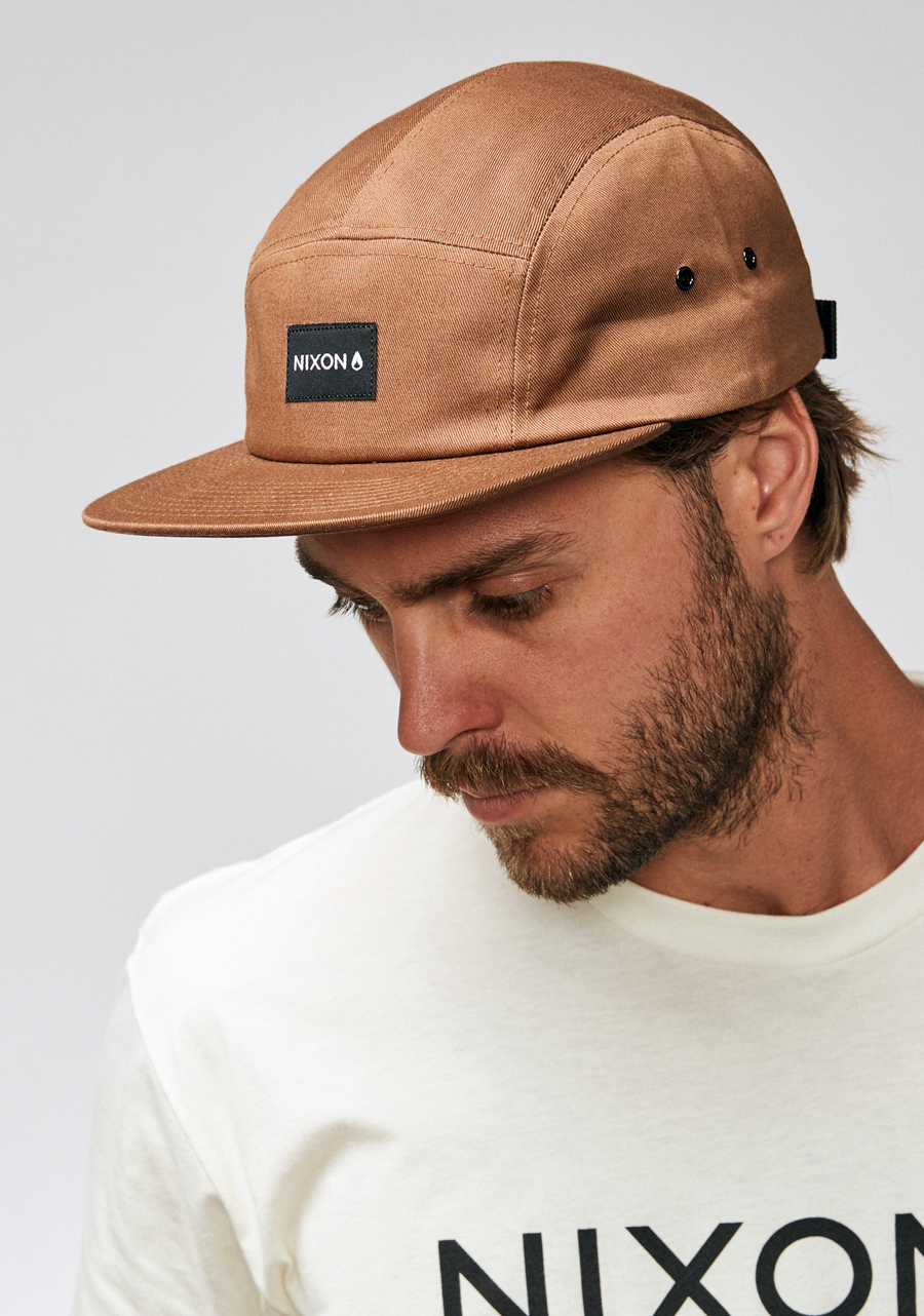 Mikey 5 Panel Hat - Premium Brown Snapback Cap for Men & Women | Perfect for Outdoor Activities, Sports & Streetwear Fashion