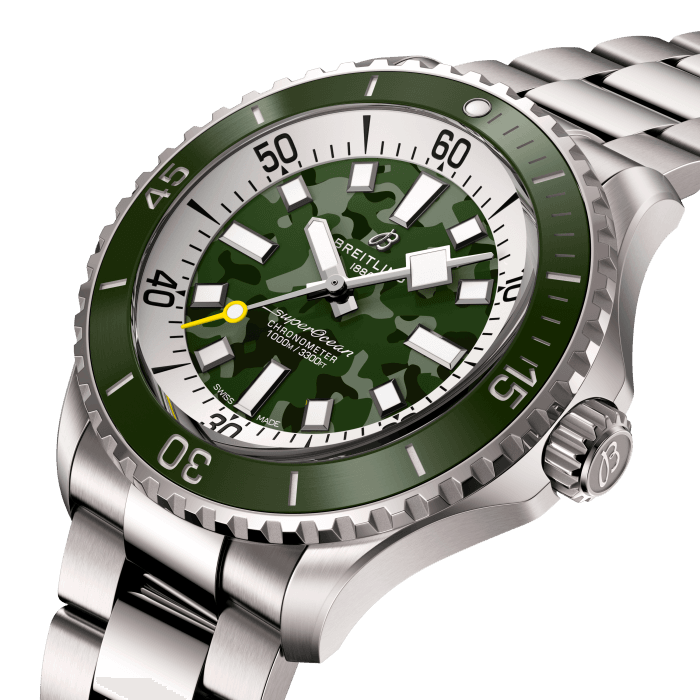 Breitling Superocean Super Diver 46mm Titanium Men's Watch - Luxury Dive Watch for Professional Divers & Water Sports Enthusiasts