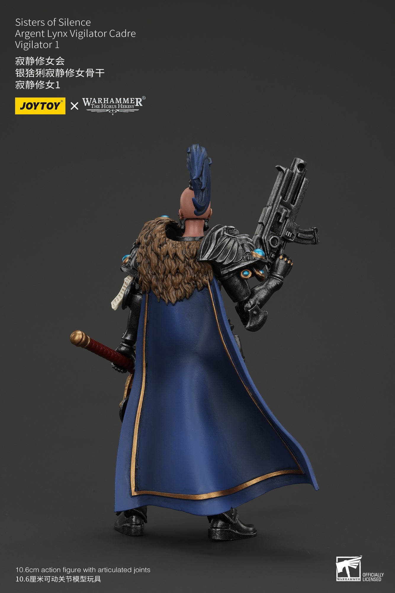 JOYTOY 1/18 Scale Warhammer The Horus Heresy Sisters of Silence Action Figure - Collectible Miniature for Tabletop Gaming & Display