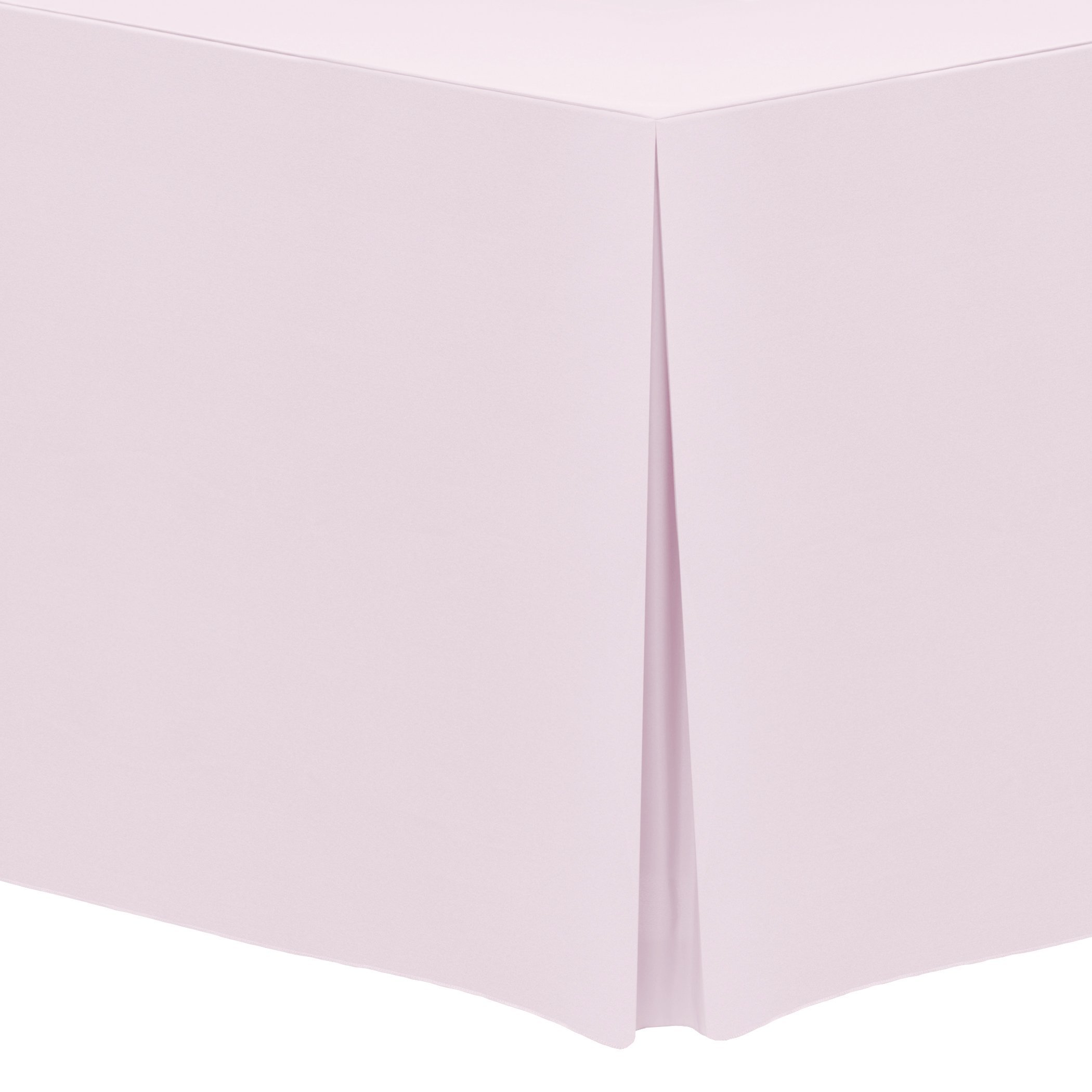 4 ft. Fitted Polyester Tablecloth for 24 x 48-Inch Rectangular Tables - 36