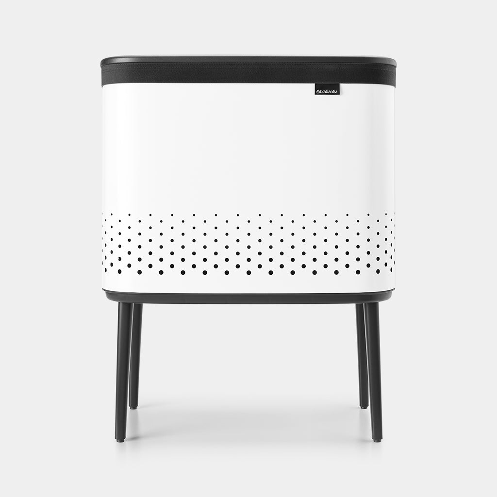 BO 60L Laundry Hamper with Lid - Foldable Clothes Basket for Bedroom, Bathroom, and Dorm Organization - Perfect for Sorting and Storing Dirty Laundry