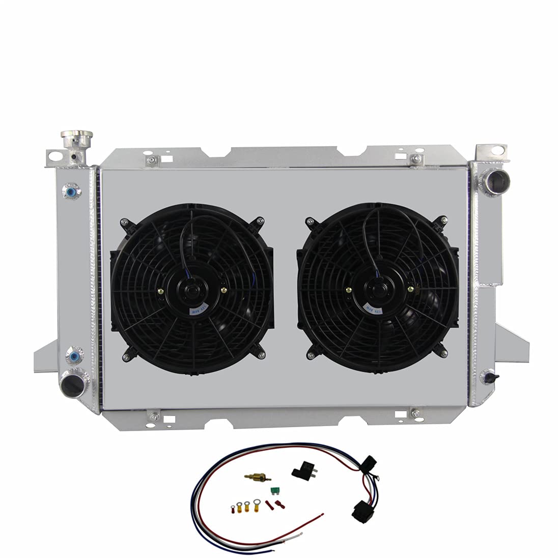 Primecooling 3 Row Aluminum Radiator with Dual 12