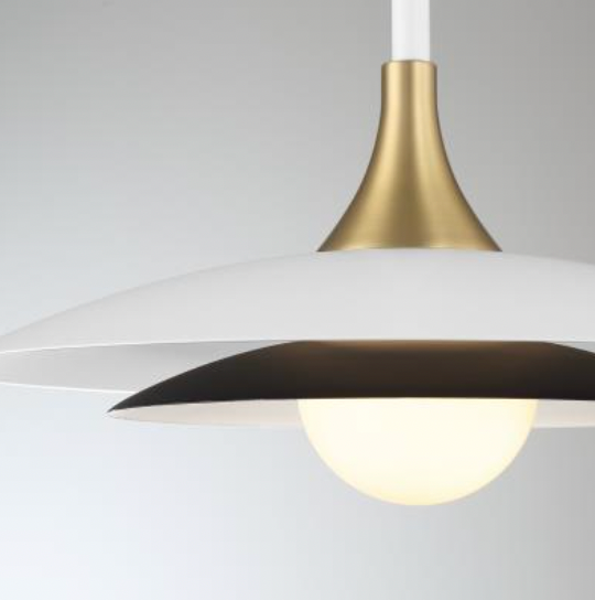 Modern LED Pendant Light - Energy Efficient Hanging Light Fixture for Kitchen Island, Dining Room & Bedroom | Walt LED Pendant Lighting
