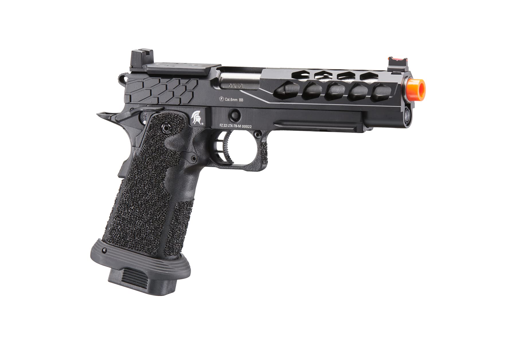 Lancer Tactical Airsoft Pistol STRYK Hi-Capa 5.1/4.3 Full Metal Gas Blowback GBB Pistol 330 FPS - Realistic Training & Competitive Airsoft Matches