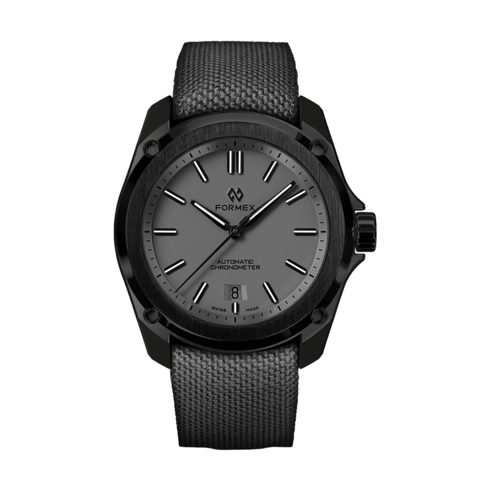 Essence Leggera Automatic Chronometer Watch - 41mm Cool Grey Dial Men's Luxury Timepiece | Perfect for Business, Formal Events & Everyday Wear