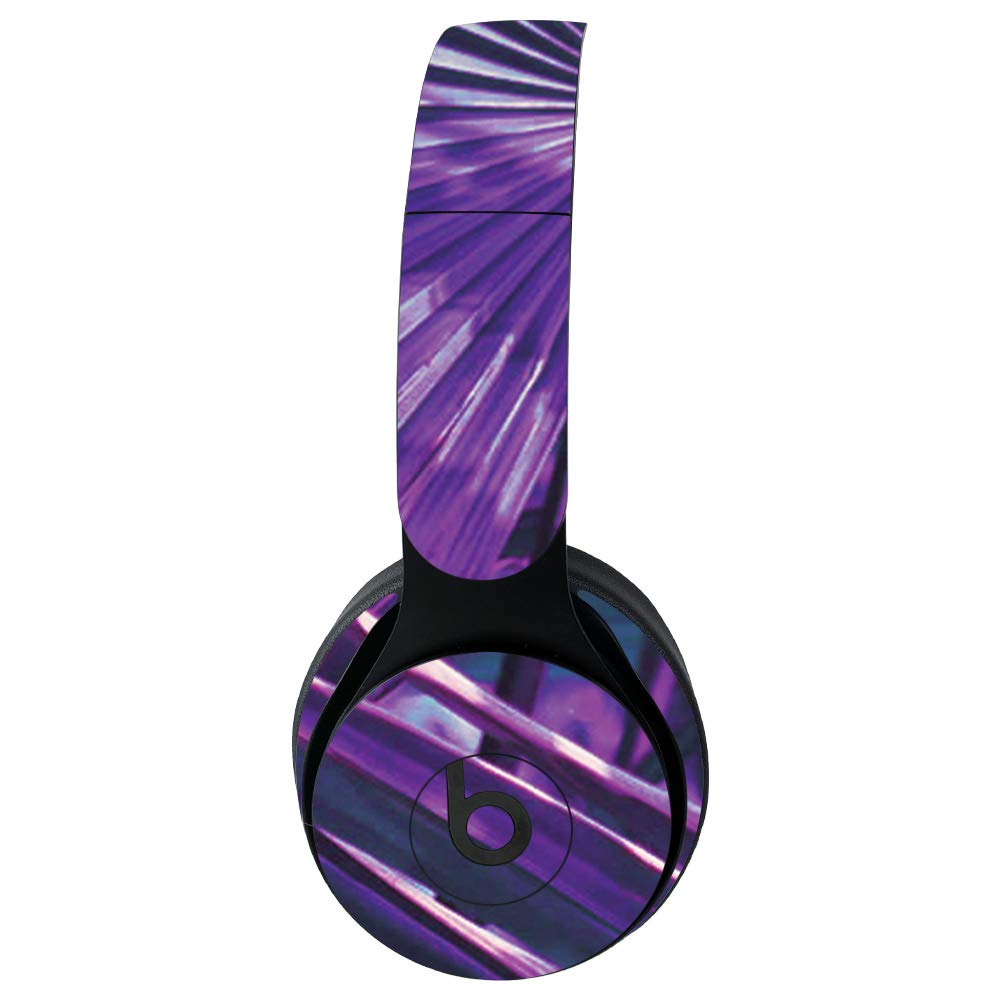 Beats Solo Pro Wireless Headphones Skin - Neon Palms Vinyl Wrap | Protective & Durable Decal Cover | Easy to Apply & Remove | Made in USA | Perfect for Gym, Travel & Daily Use